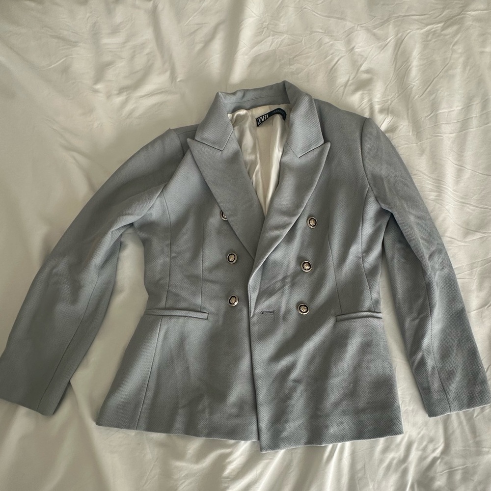 Zara blue/gray blazer